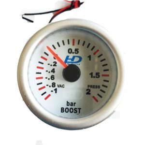 HD turbónyomásmérő műszer 52 mm, kék világítás