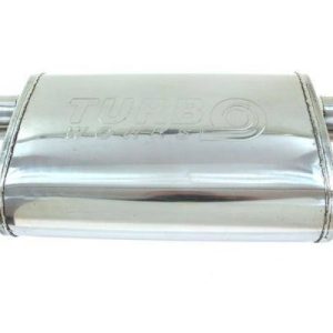 Sport kipufogó középdob 2x57mm (dupla, X-pipe)