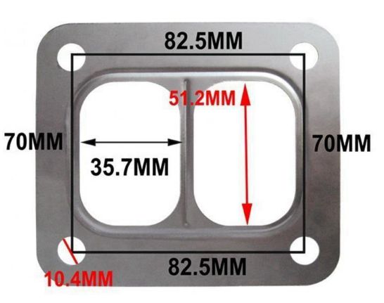 T4 osztott fém talptömítés
