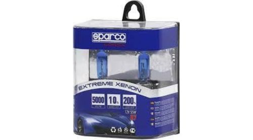 Sparco H7 izzó, 12V 55W, kék B4+Blue TOP XENON +200%