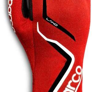 Sparco Land FIA homológ kesztyű (piros)