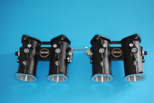 DCOE dupla fojtószelepház 118mm - (40-50mm) pár