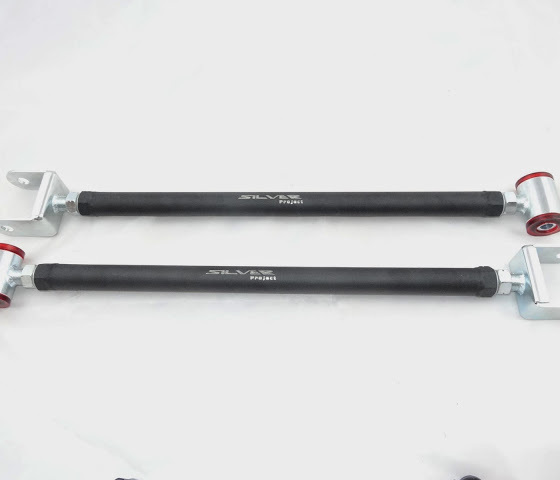 BMW E36/E46/Z4 állítható hátsó alsó lengőkar (pár) Silver Project