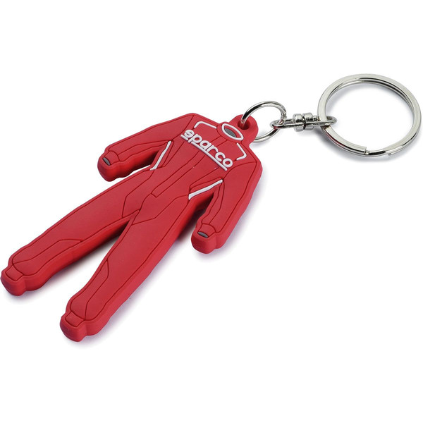 Sparco kulcstartó (overál) - piros