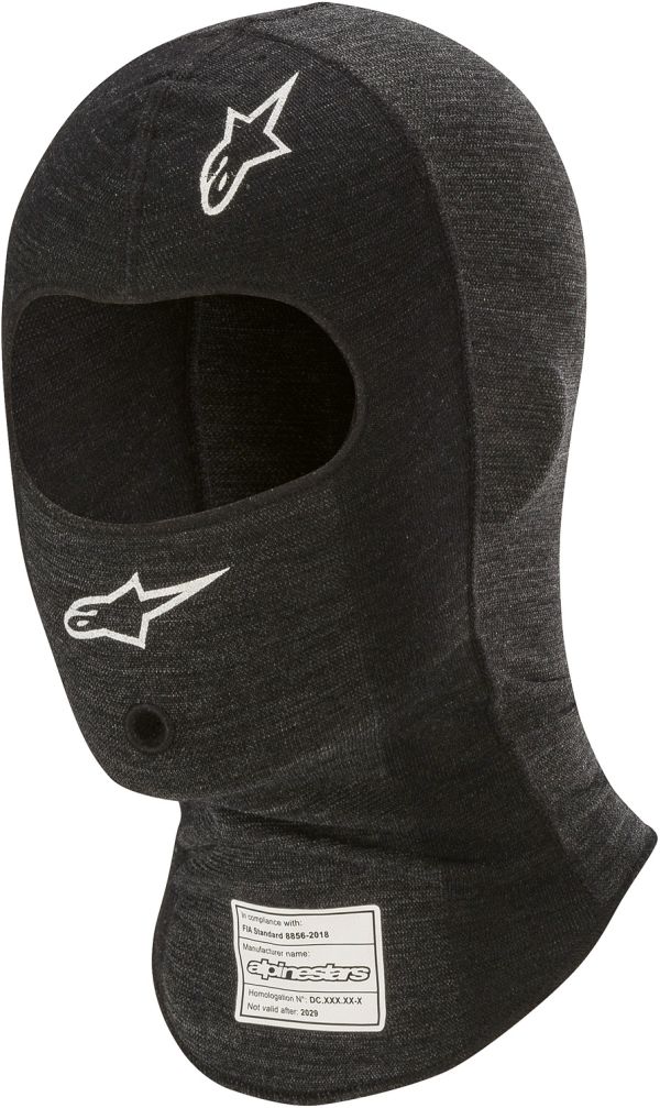 Alpinestars ZX v2 homológ maszk (fekete) FIA8856-2018