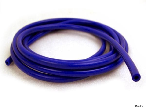 Szilikon vákuum cső 6mm - kék