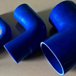90 fokos idom 150/150 mm hosszú - 76 mm (kék)