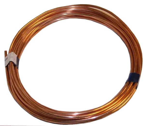 Réz fékcső 5mm (5 méter)