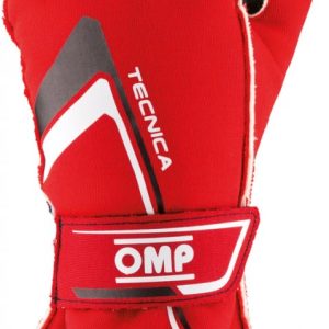 OMP Tecnica homológ sofőrkesztyű (piros)
