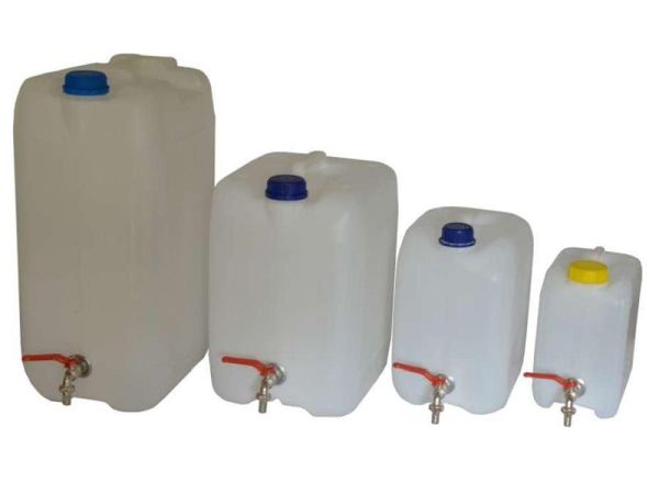 Műanyag kanna fém csappal (20l)