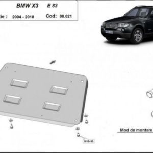 Bmw X3 E87 motorvédő lemez