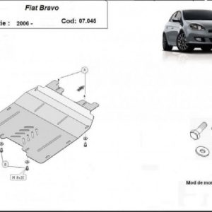 Fiat Bravo 2006- motorvédő lemez