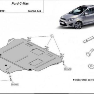 Ford C-Max 2010- motorvédő lemez