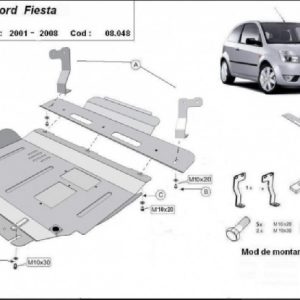 Ford Fiesta 2001- motorvédő lemez