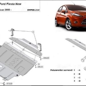Ford Fiesta 2008- motorvédő lemez