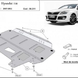 Hyundai i30 2007- motorvédő lemez