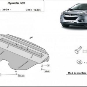 Hyundai ix35 2009- motorvédő lemez