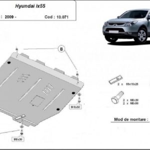 Hyundai ix55 2009- motorvédő lemez