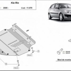 Kia Rio 2005- motorvédő lemez