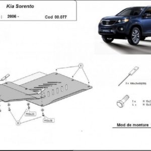 Kia Sorento 2006- váltóvédő lemez