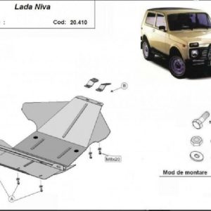 Lada Niva motorvédő lemez