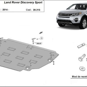 Land Rover Discovery Sport 2014- motorvédő lemez
