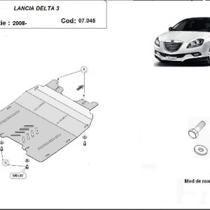 Lancia Delta 2008- motorvédő lemez