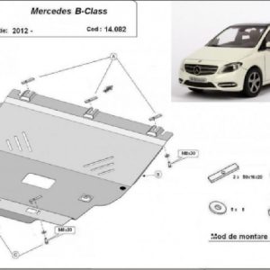 Mercedes B osztály W246 2012- motorvédő lemez