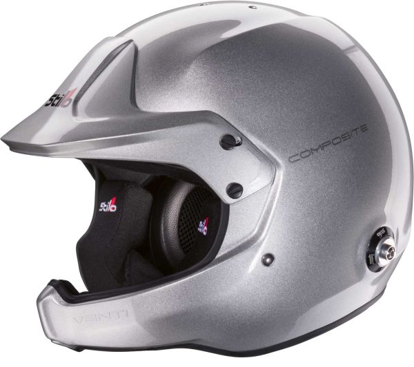 Stilo Venti WRC Composite homológ bukósisak (ezüst)