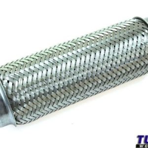 Rozsdamentes kipufogó flexibilis cső 76mm / 3"