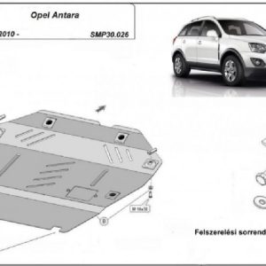 Opel Antara 2010- motorvédő lemez