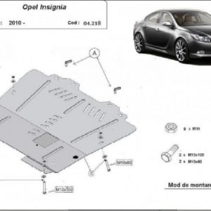 Opel Insigia 2010- motorvédő lemez