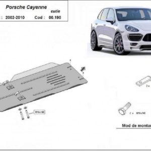 Porsche Cayenne 2002- váltóvédő lemez