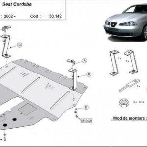 Seat Cordoba-Ibiza 2002- motorvédő lemez