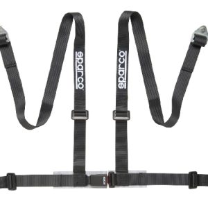 Sparco Sport négypontos biztonsági öv ECE, csavaros (piros/kék/fekete)