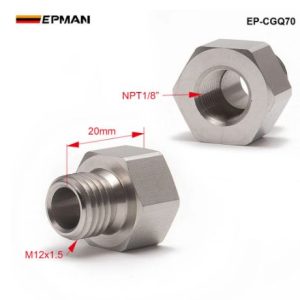 M12x1.5 külső menet 1/8 NPT belső menet szűkítő közcsavar