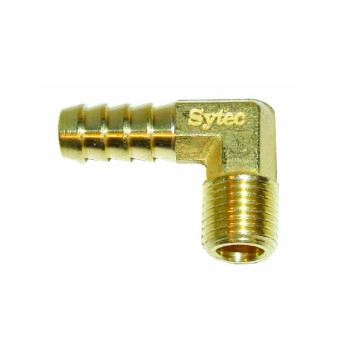 8 mm - 1/4 NPT adapter, 90 fokos (Facet Red Top)