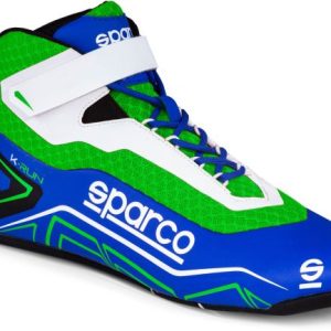 Sparco K-Run gokart sofőrcipő (kék-zöld)