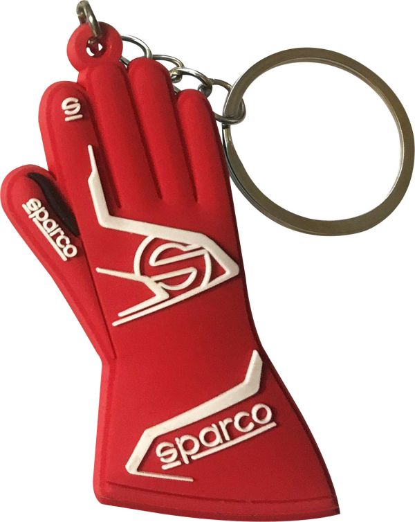 Sparco kulcstartó (kesztyű) - piros