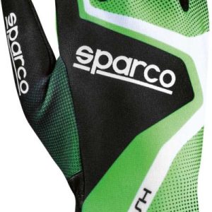 Sparco Rush gokart kesztyű (zöld-fehér)