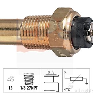 Jeladó - vízhőfok 1/8 NPT (VDO/Sandtler) - utángyártott
