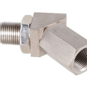 Lambda szonda kiemelő adapter 45 fokos, kivehető szűrővel