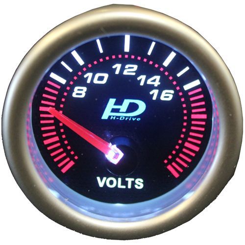 HD feszültségmérő műszer 52 mm, sötétített
