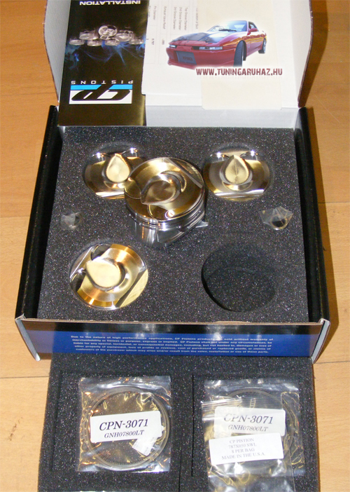 Mini Cooper S 1.6 Turbo CP Pistons kovácsolt dugattyú szett